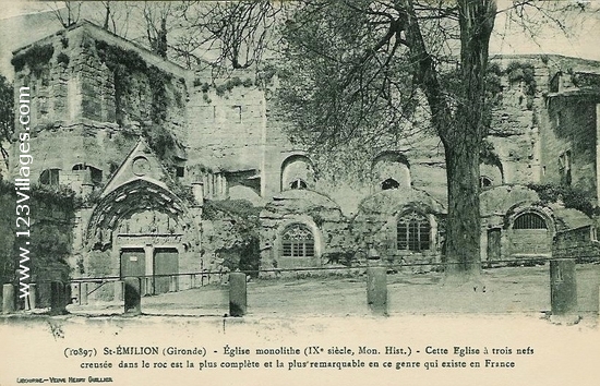 Carte postale de Saint-Emilion