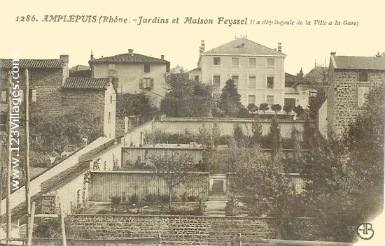 Carte postale de Amplepuis