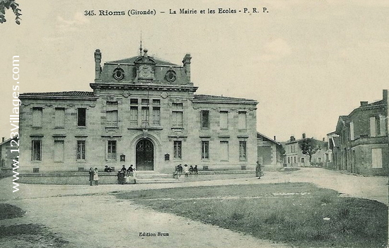 Carte postale de Rions