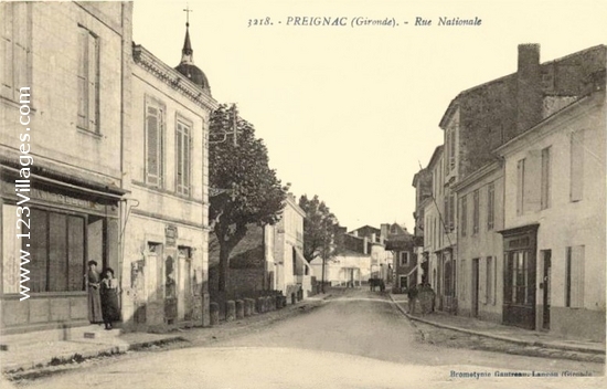 Carte postale de Preignac