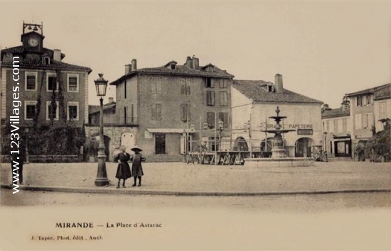 Carte postale de Mirande