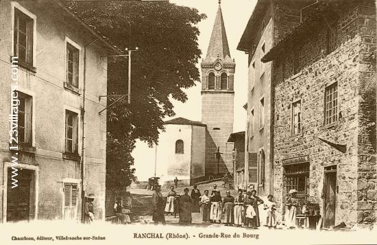 Carte postale de Ranchal