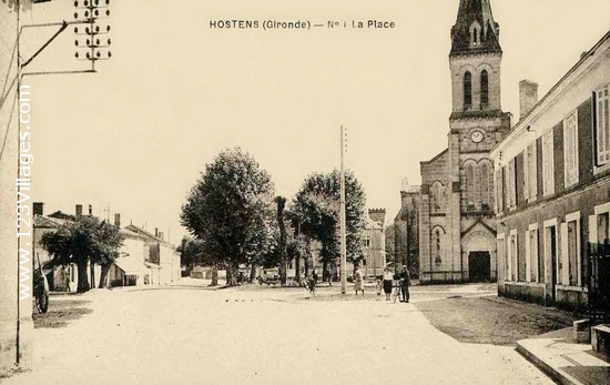 Carte postale de Hostens