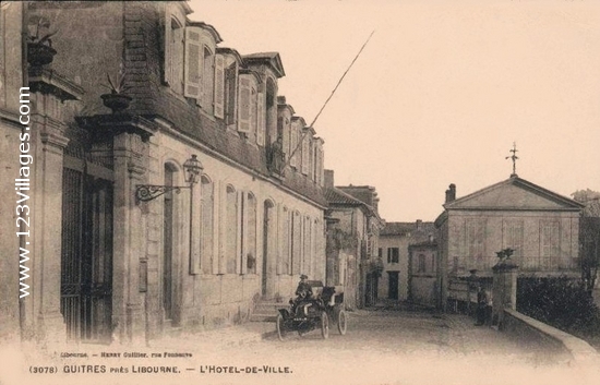 Carte postale de Guîtres