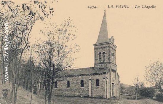 Carte postale de Crépieux-la-Pape.