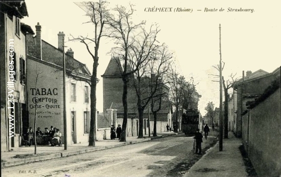 Carte postale de Crépieux-la-Pape.