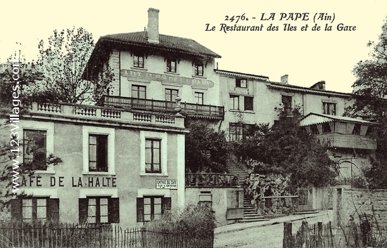 Carte postale de Crépieux-la-Pape.