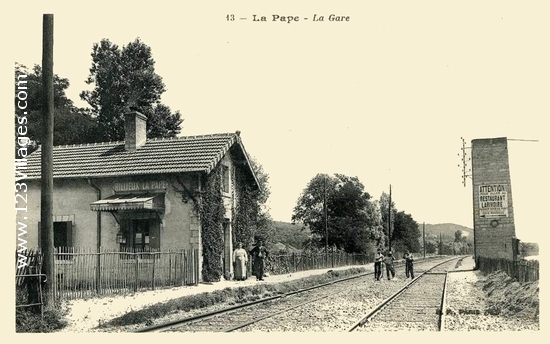 Carte postale de Crépieux-la-Pape.