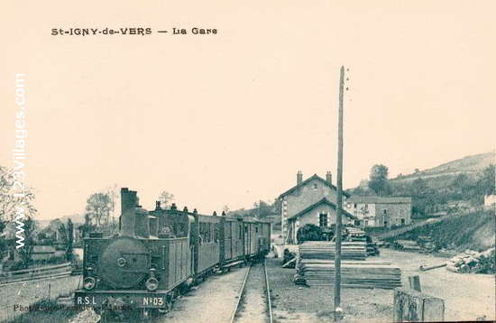Carte postale de Saint-Igny-de-Vers