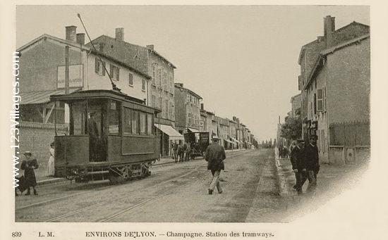 Carte postale de Champagne-au-Mont-d Or