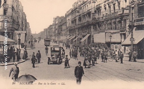 Carte postale de Roubaix