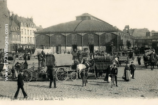 Carte postale de Roubaix