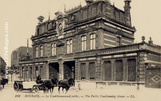 Carte postale de Roubaix