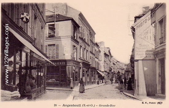 Carte postale de Argenteuil