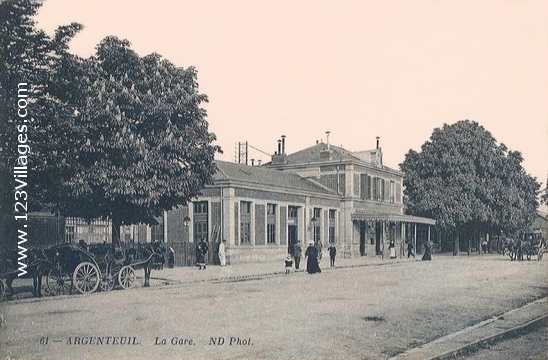 Carte postale de Argenteuil