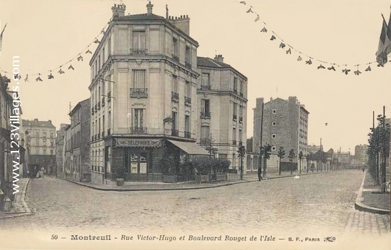 Carte postale de Montreuil