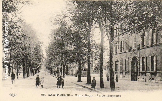 Carte postale de Saint-Denis