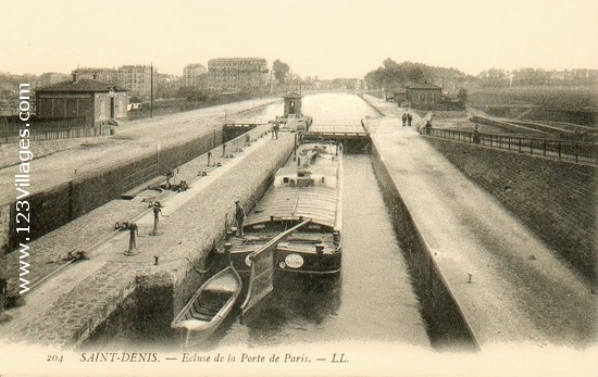 Carte postale de Saint-Denis