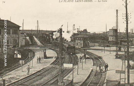 Carte postale de Saint-Denis