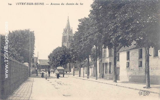 Carte postale de Vitry-sur-Seine