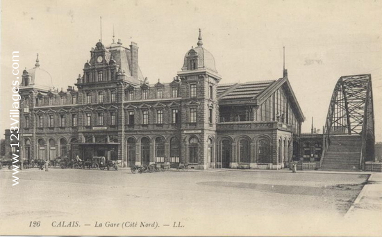 Carte postale de Calais