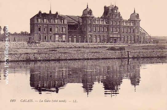 Carte postale de Calais