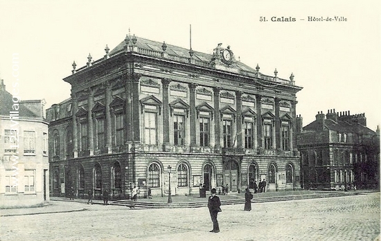 Carte postale de Calais