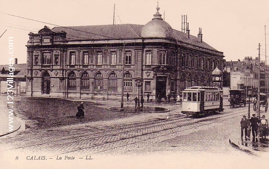 Carte postale de Calais