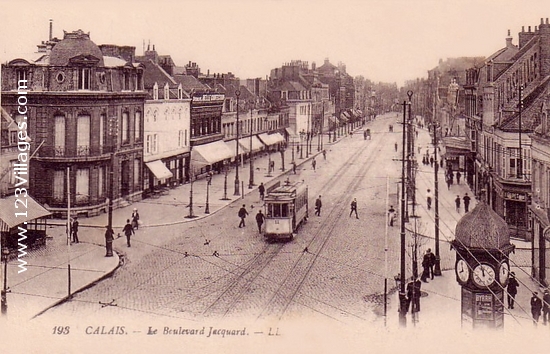 Carte postale de Calais