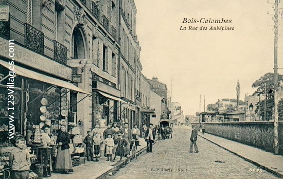 Carte postale de Bois-Colombes