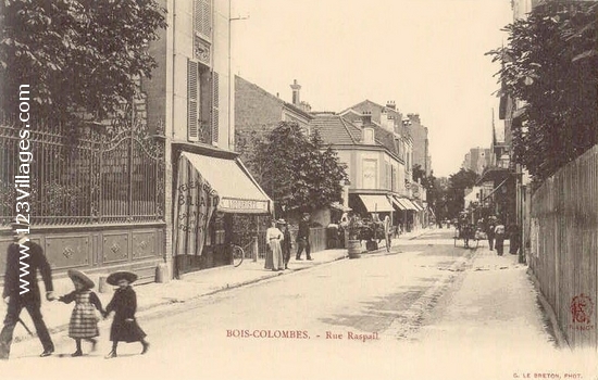 Carte postale de Bois-Colombes