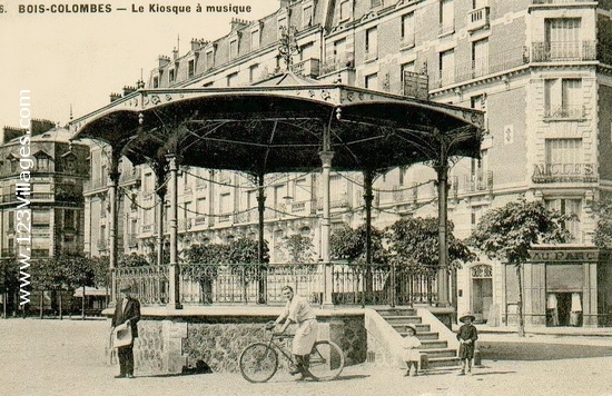 Carte postale de Bois-Colombes