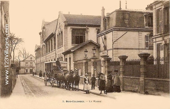 Carte postale de Bois-Colombes