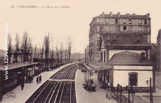 Carte postale de Colombes