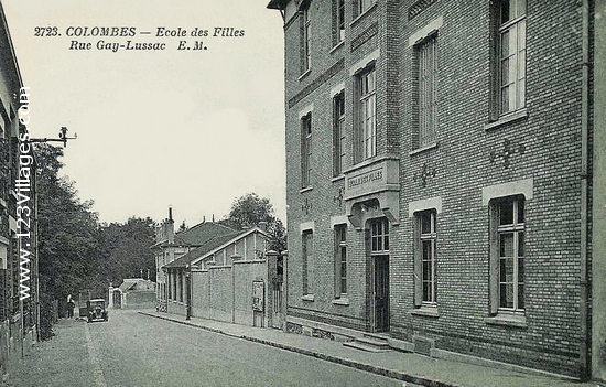 Carte postale de Colombes