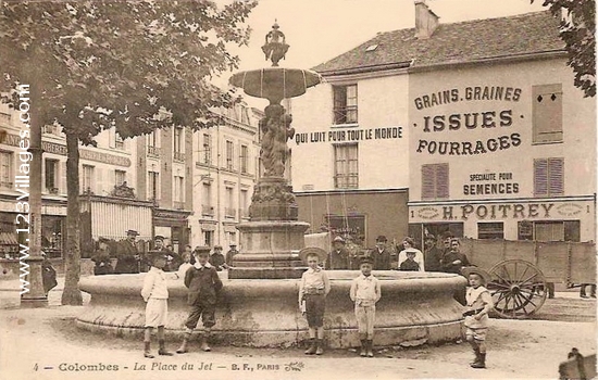 Carte postale de Colombes