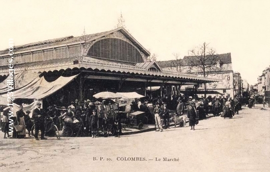 Carte postale de Colombes