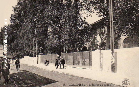 Carte postale de Colombes