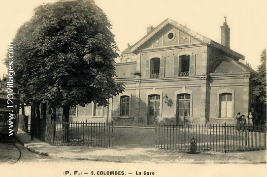 Carte postale de Colombes