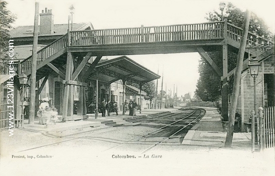 Carte postale de Colombes