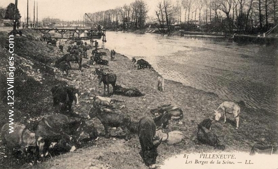 Carte postale de Villeneuve-la-Garenne