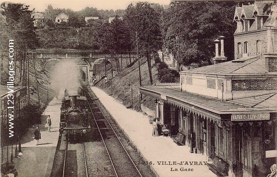 Carte postale de Ville-d Avray