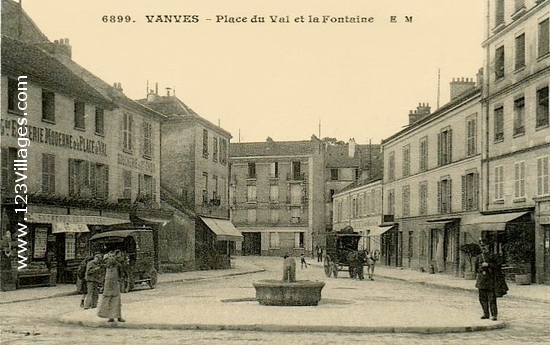 Carte postale de Vanves