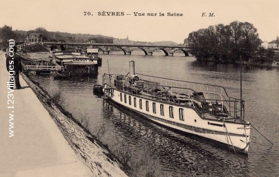 Carte postale de Sèvres