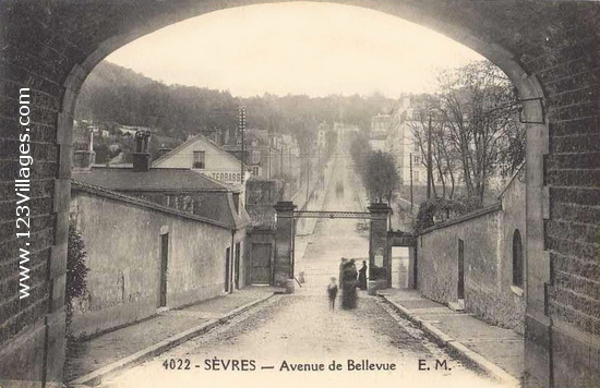 Carte postale de Sèvres