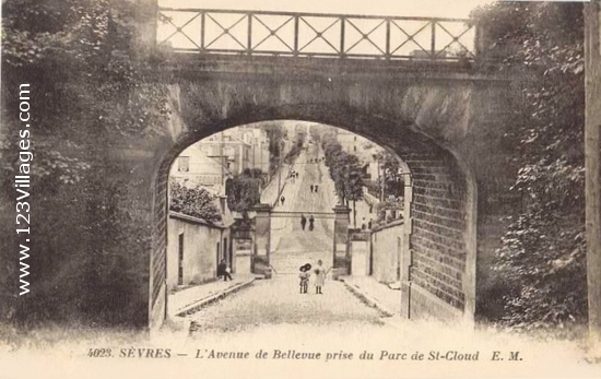 Carte postale de Sèvres