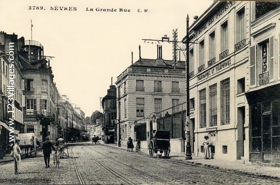 Carte postale de Sèvres