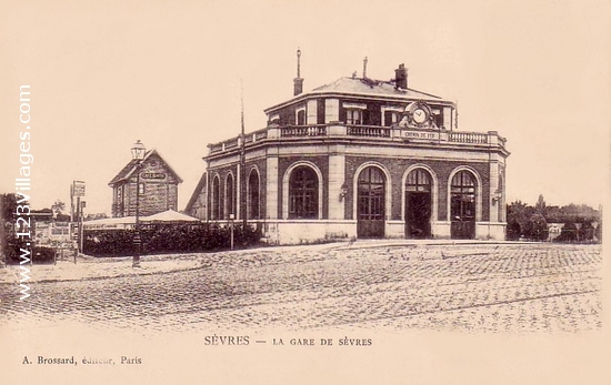 Carte postale de Sèvres