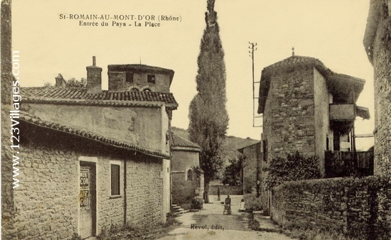 Carte postale de Saint-Romain-au-Mont-d Or