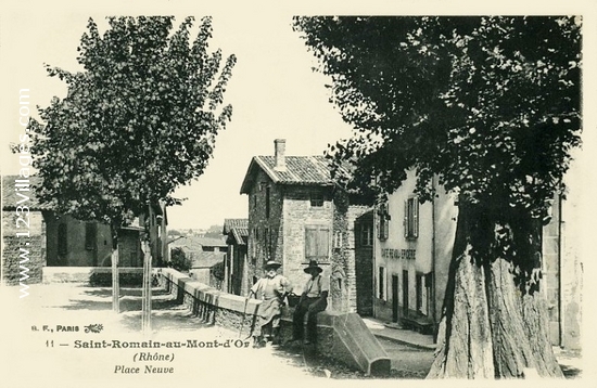 Carte postale de Saint-Romain-au-Mont-d Or